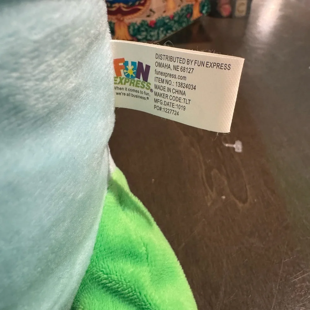 Fun Express Dinosaur Egg Hatchling Plush 10